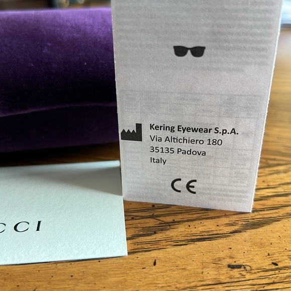 ❌❌REDUCED NWTGUCCITortoiseSquareSunglassesLOGO&BEE🐝Case&Cloth&COA.In Trend❤️ - Picture 10 of 11